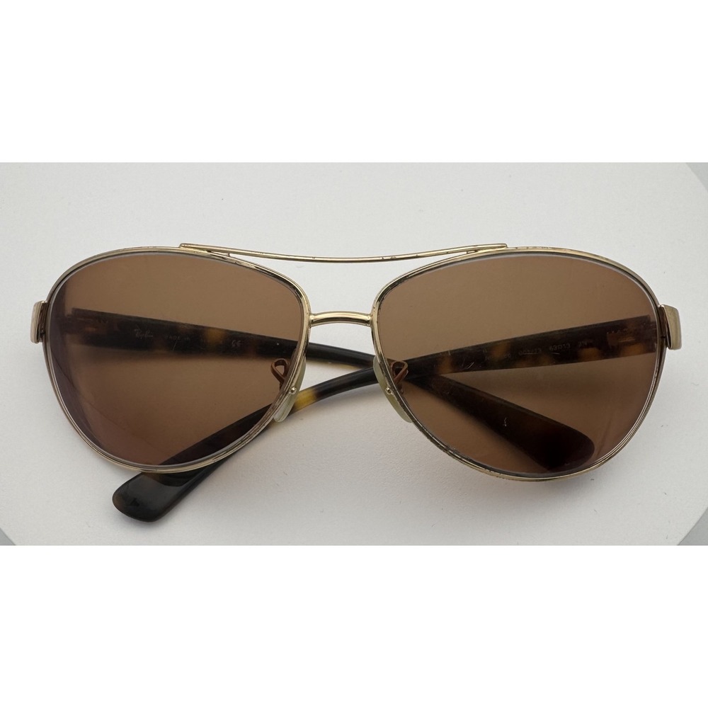Ray-Ban Gold Tortoise Sunglasses RB3386 001/13 63-13 3N *Frames Only*